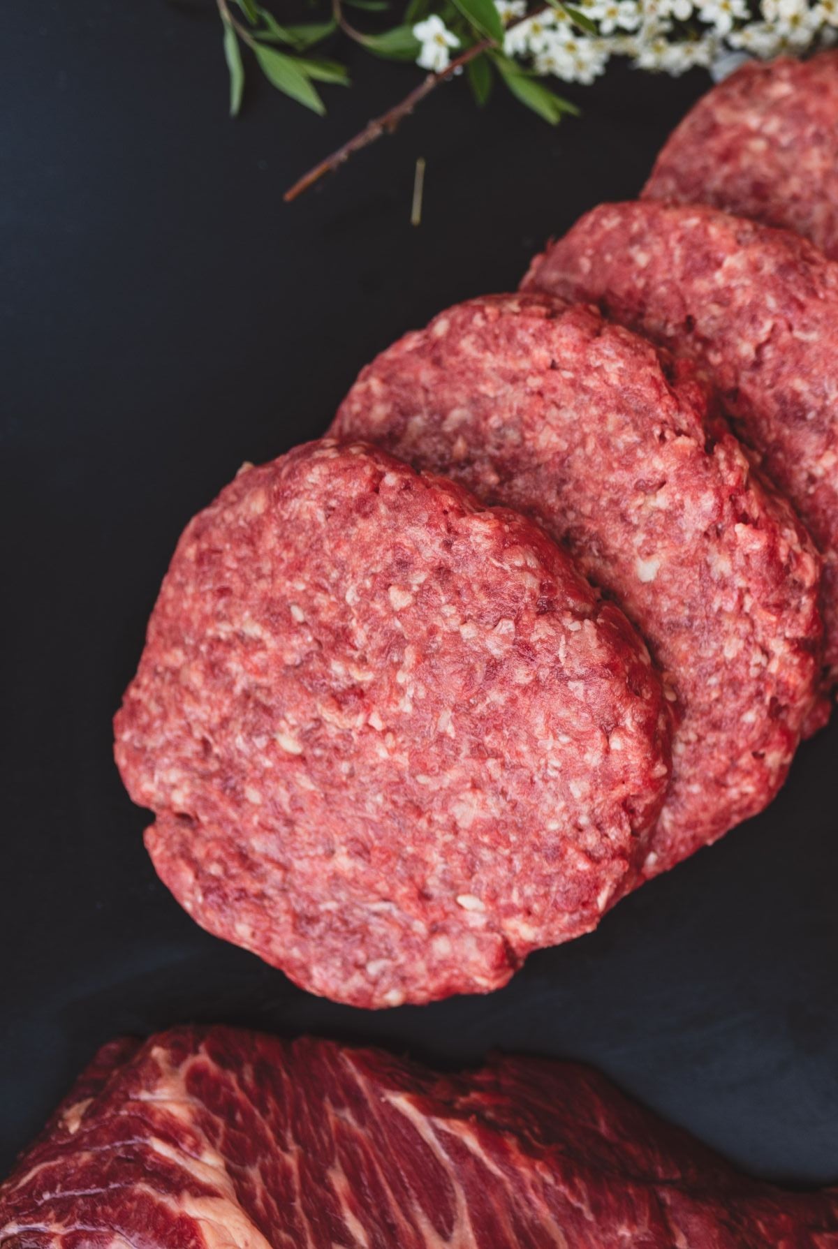 Hamburger Patties vom Bio-Weiderind (2 x 180g)