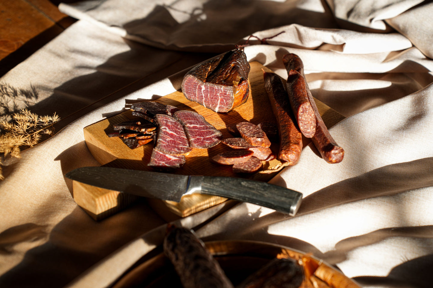 Kleine Wurst-Geschenkbox vom Bio-Weiderind